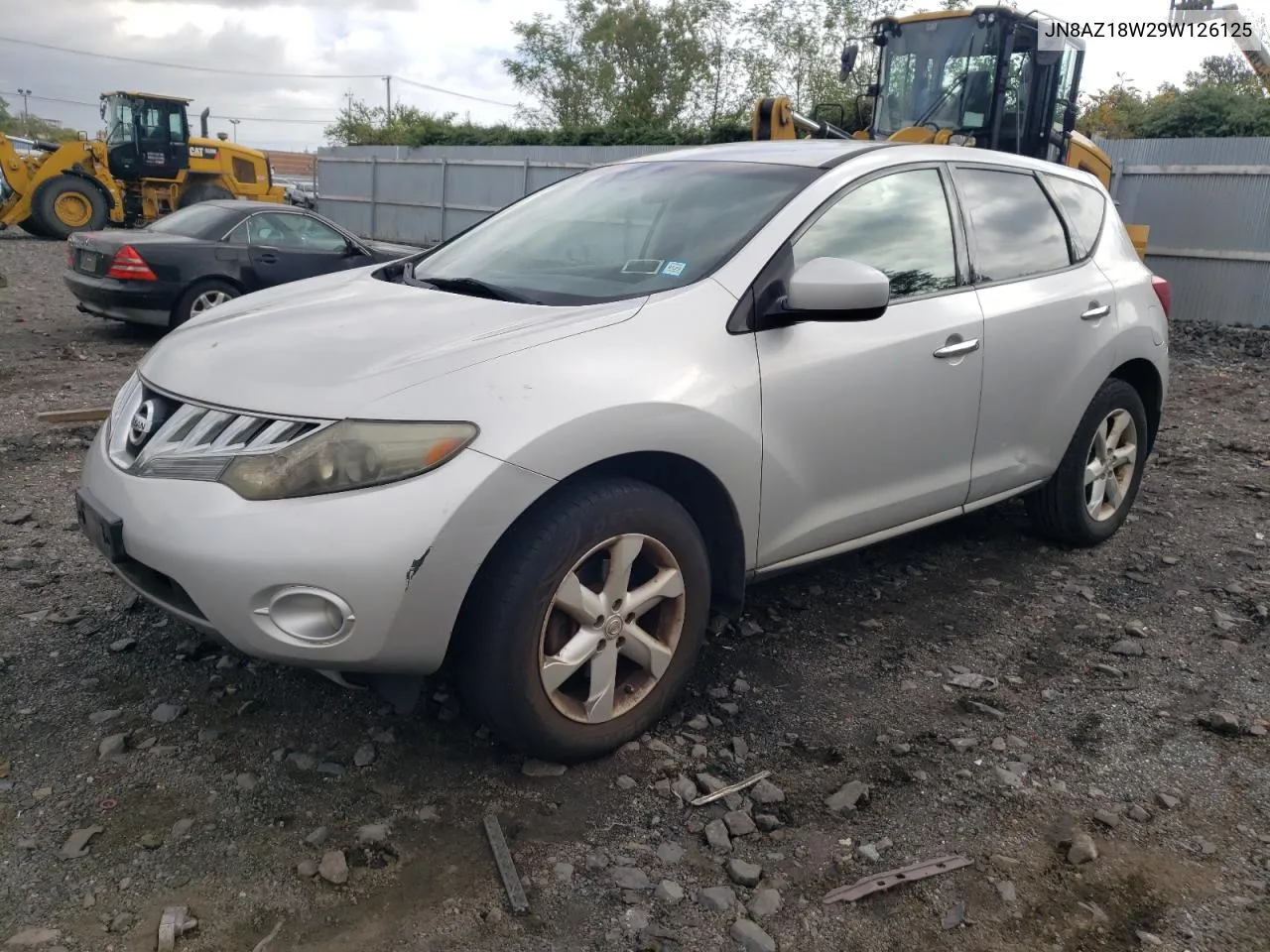 2009 Nissan Murano S VIN: JN8AZ18W29W126125 Lot: 74072504