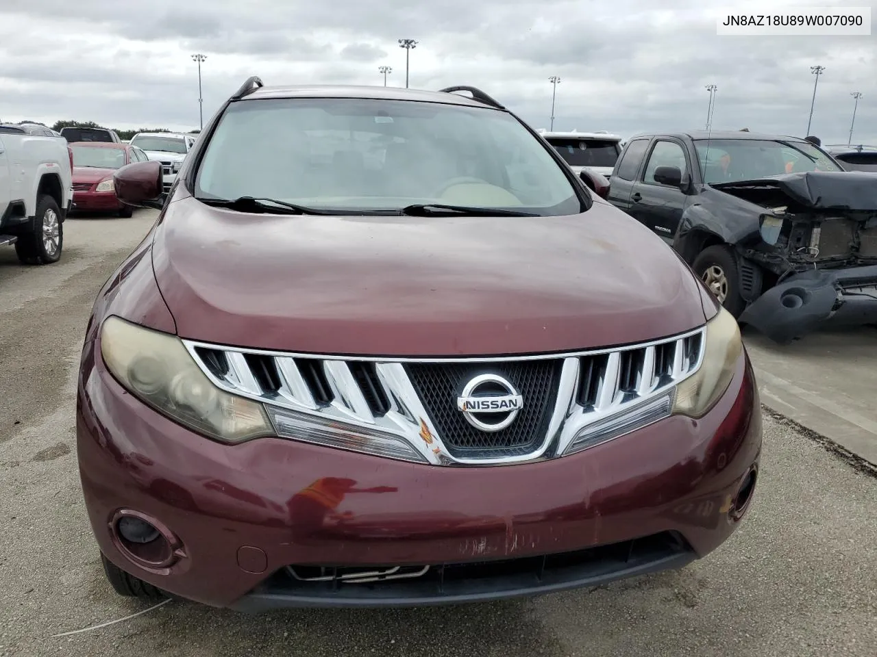 JN8AZ18U89W007090 2009 Nissan Murano S