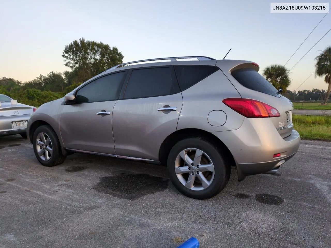 JN8AZ18U09W103215 2009 Nissan Murano S