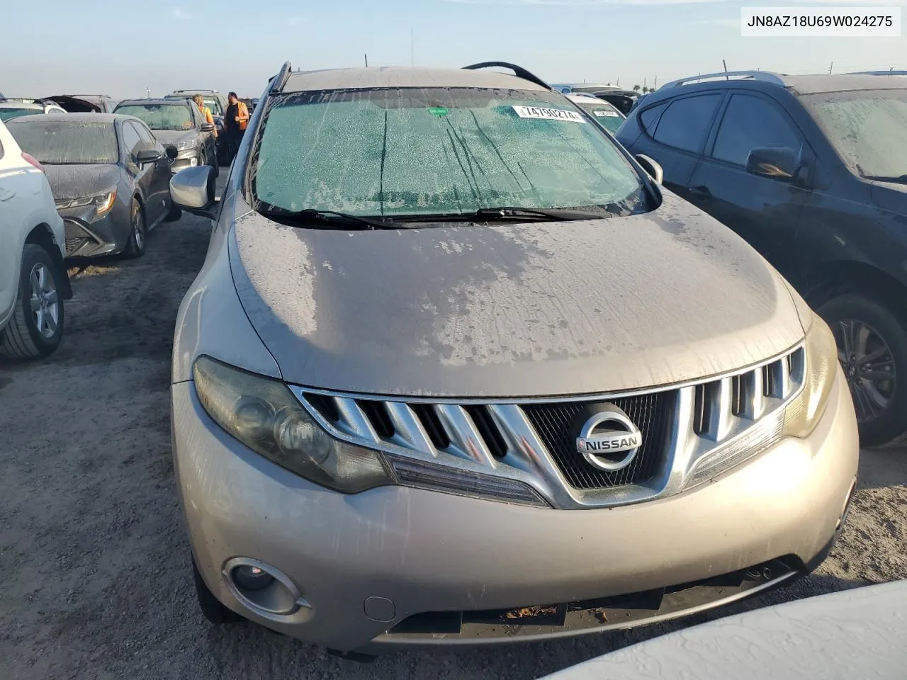 JN8AZ18U69W024275 2009 Nissan Murano S