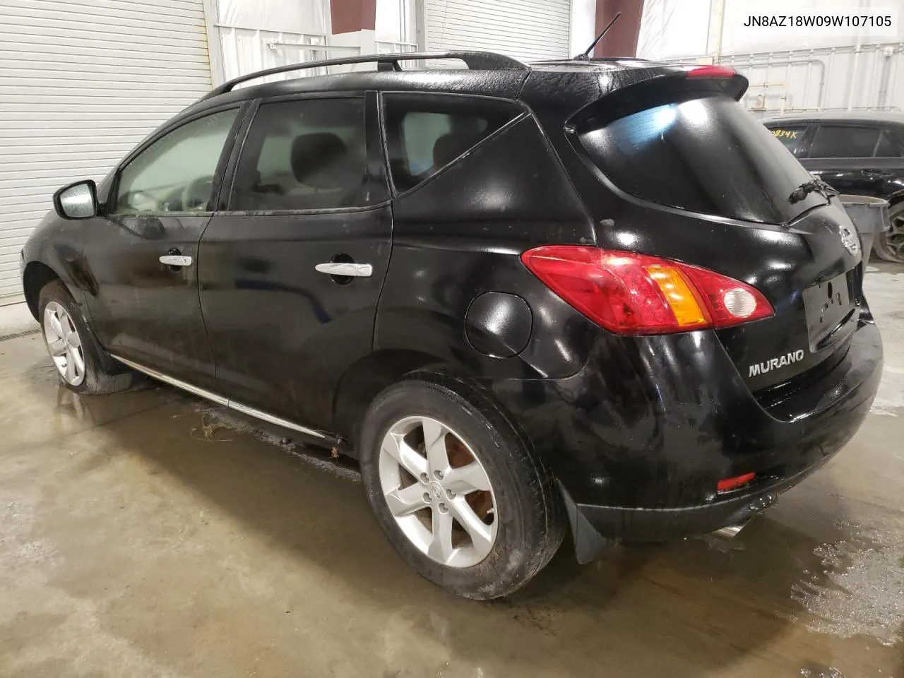 2009 Nissan Murano S VIN: JN8AZ18W09W107105 Lot: 75434184