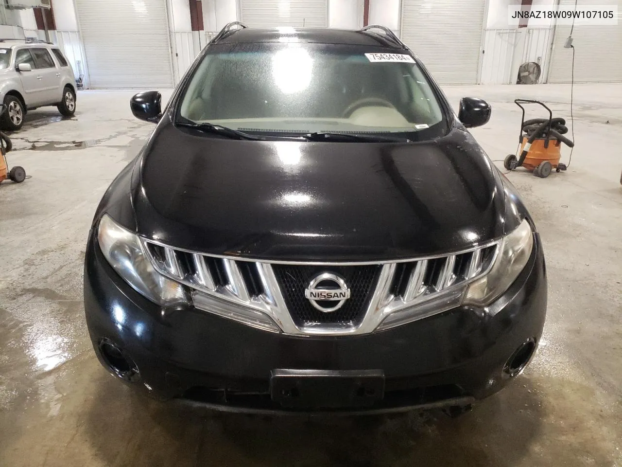 JN8AZ18W09W107105 2009 Nissan Murano S