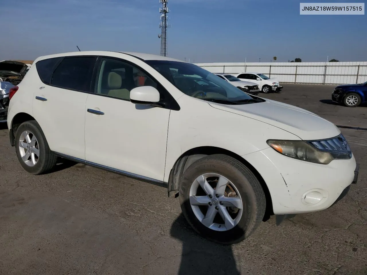 JN8AZ18W59W157515 2009 Nissan Murano S