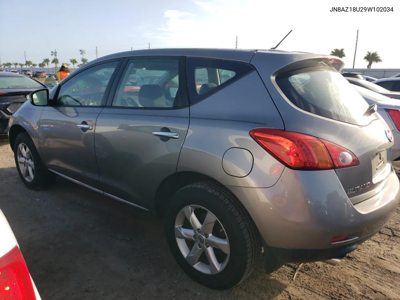 JN8AZ18U29W102034 2009 Nissan Murano S