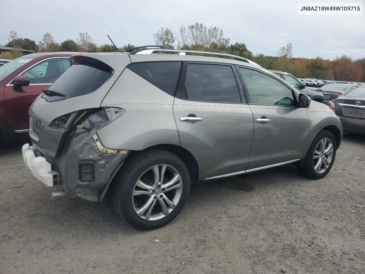 JN8AZ18W49W109715 2009 Nissan Murano S