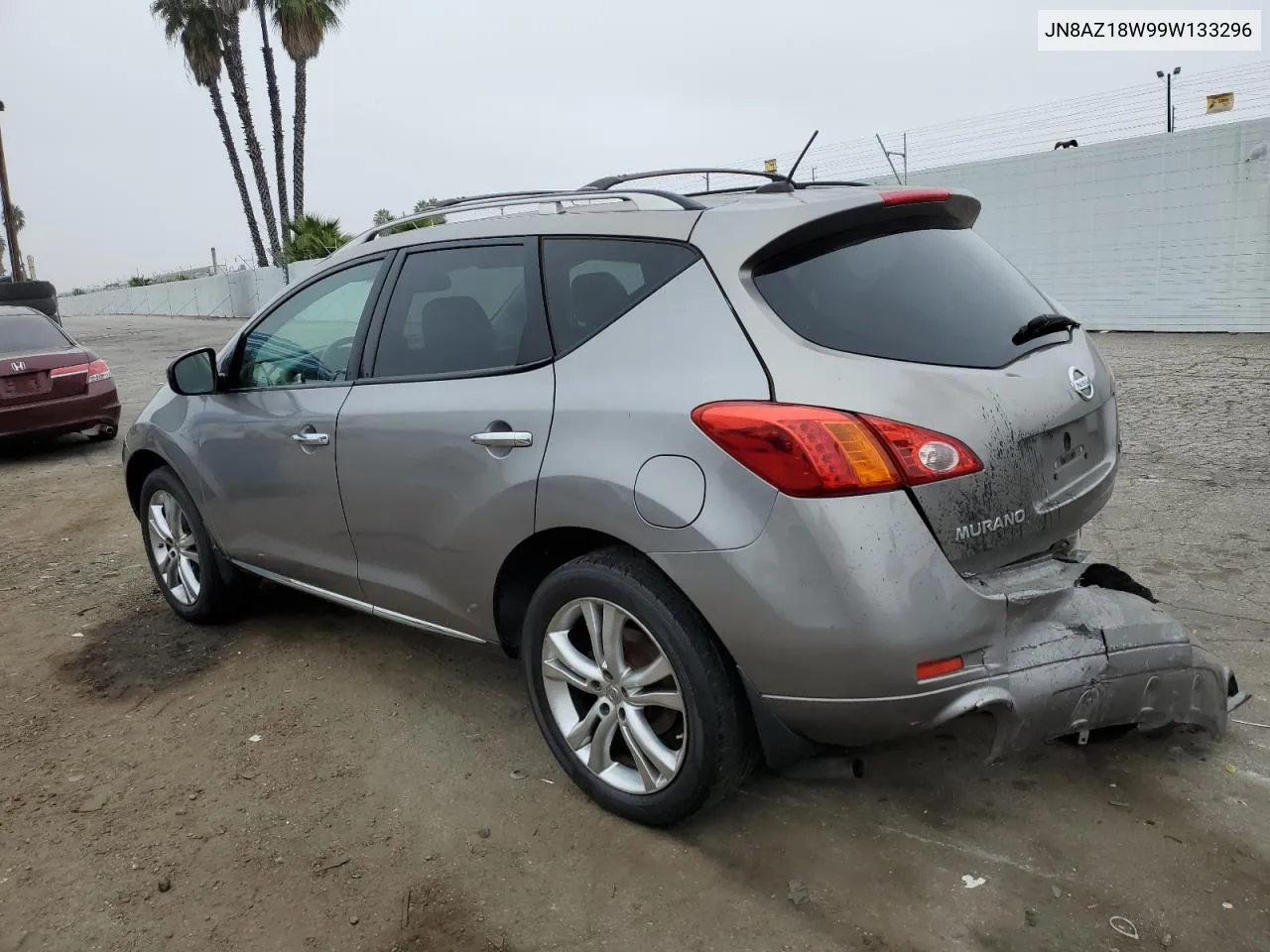 2009 Nissan Murano S VIN: JN8AZ18W99W133296 Lot: 76538774