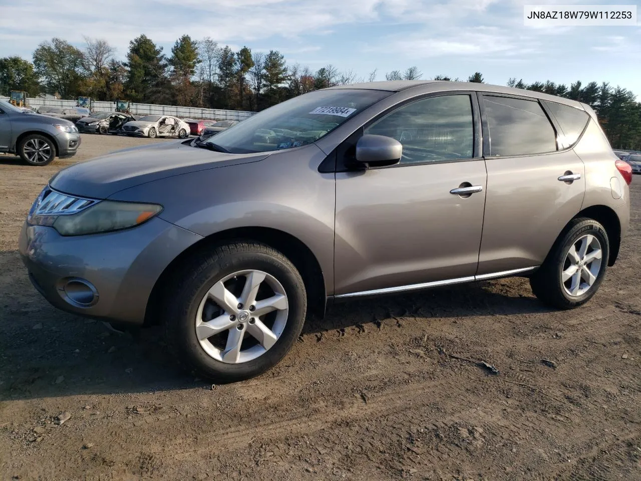 2009 Nissan Murano S VIN: JN8AZ18W79W112253 Lot: 77219984