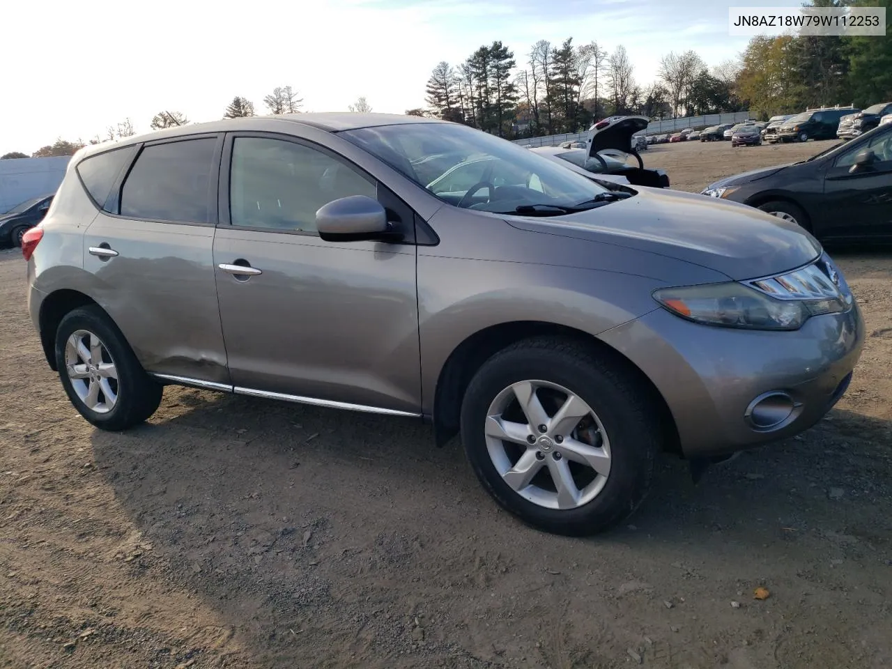 2009 Nissan Murano S VIN: JN8AZ18W79W112253 Lot: 77219984