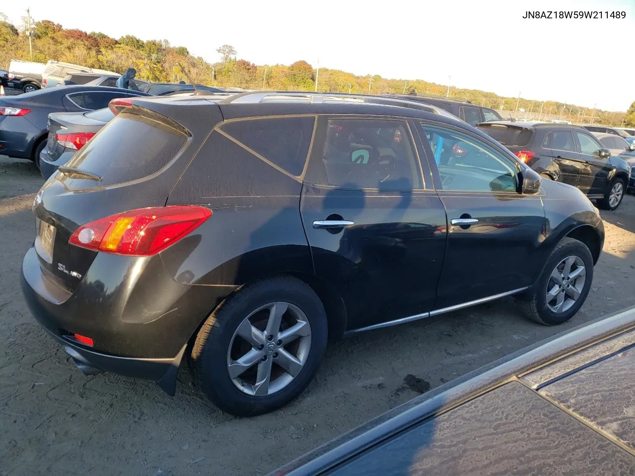 2009 Nissan Murano S VIN: JN8AZ18W59W211489 Lot: 77319464