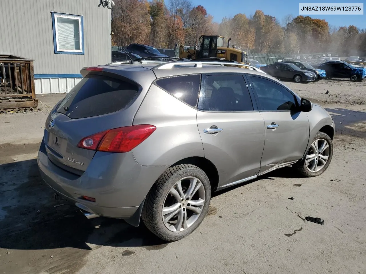 2009 Nissan Murano S VIN: JN8AZ18W69W123776 Lot: 77569254