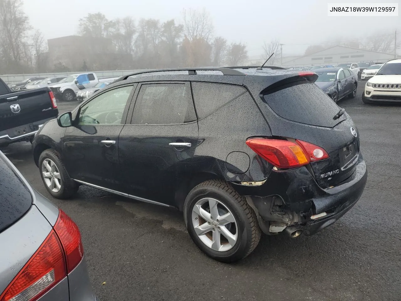 2009 Nissan Murano S VIN: JN8AZ18W39W129597 Lot: 77956194