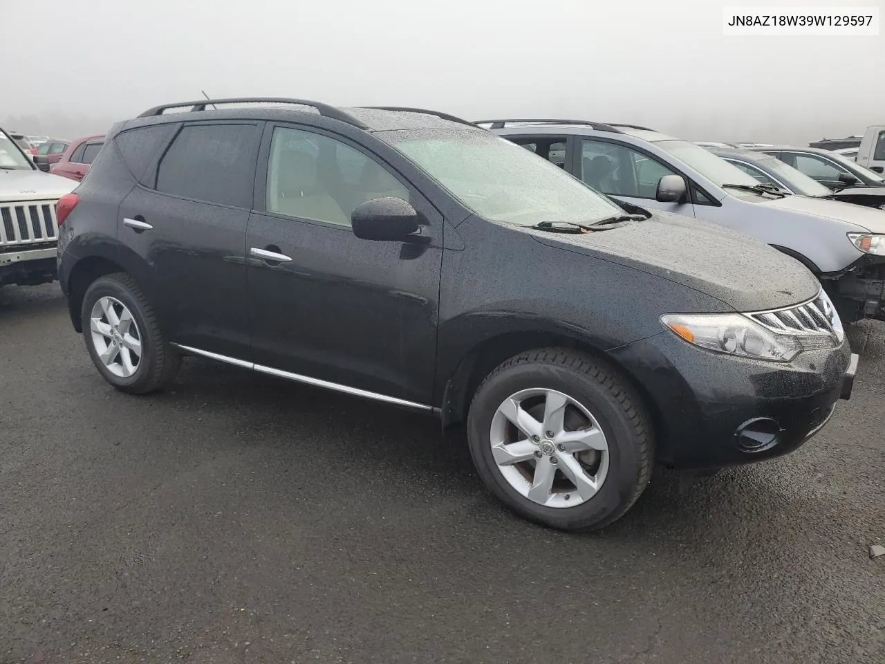 2009 Nissan Murano S VIN: JN8AZ18W39W129597 Lot: 77956194