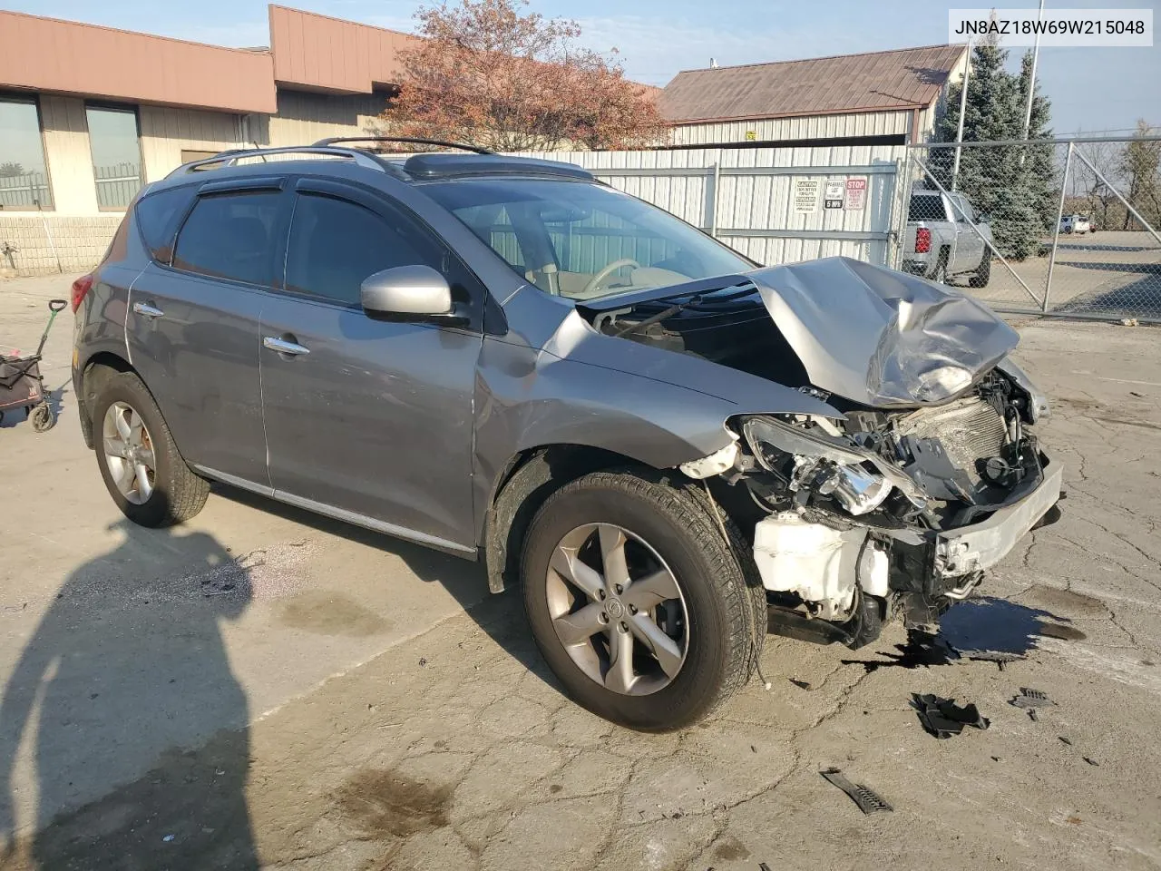 JN8AZ18W69W215048 2009 Nissan Murano S