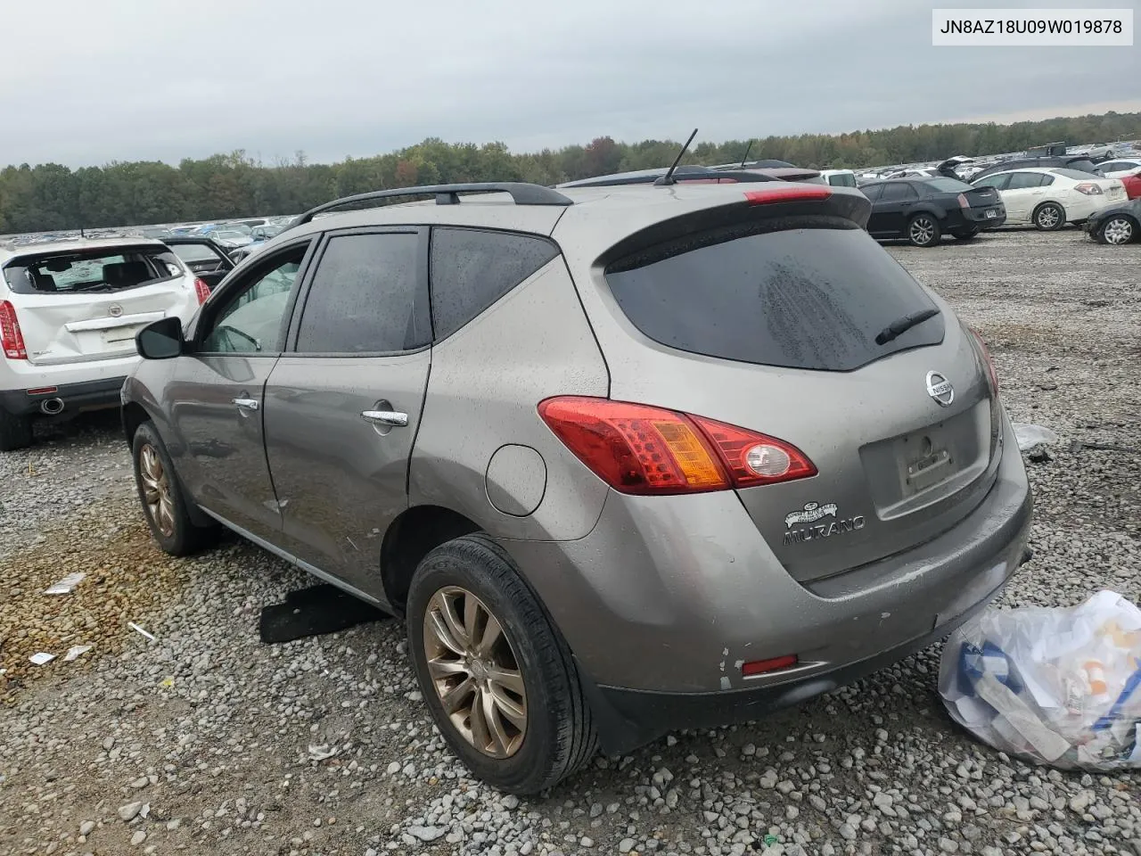 2009 Nissan Murano S VIN: JN8AZ18U09W019878 Lot: 78255934