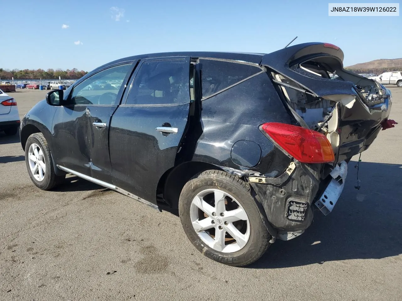 2009 Nissan Murano S VIN: JN8AZ18W39W126022 Lot: 78895744