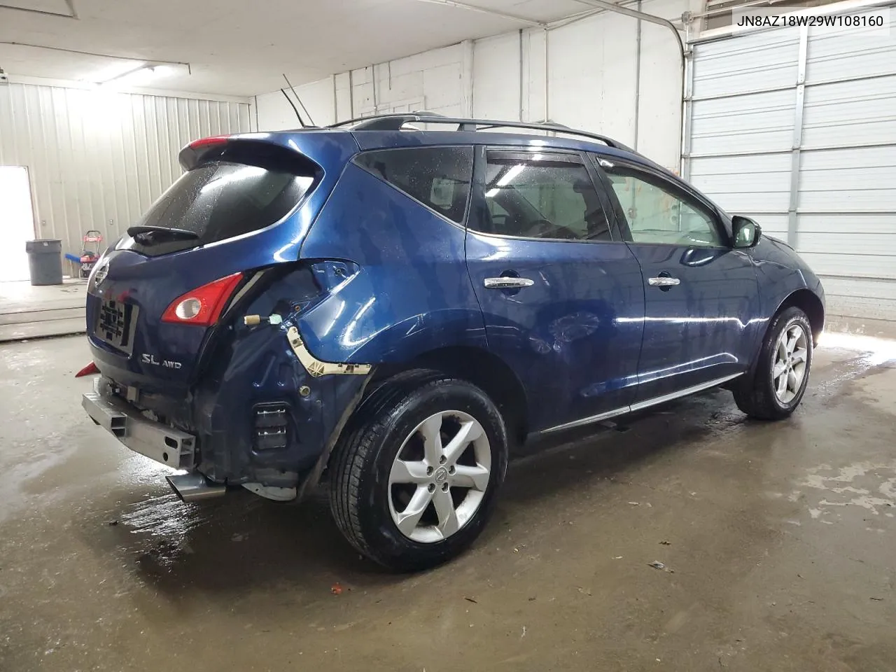 2009 Nissan Murano S VIN: JN8AZ18W29W108160 Lot: 79421444