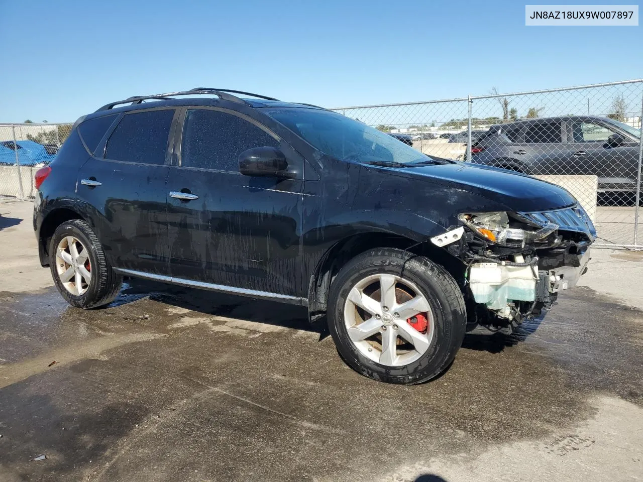 2009 Nissan Murano S VIN: JN8AZ18UX9W007897 Lot: 79816214