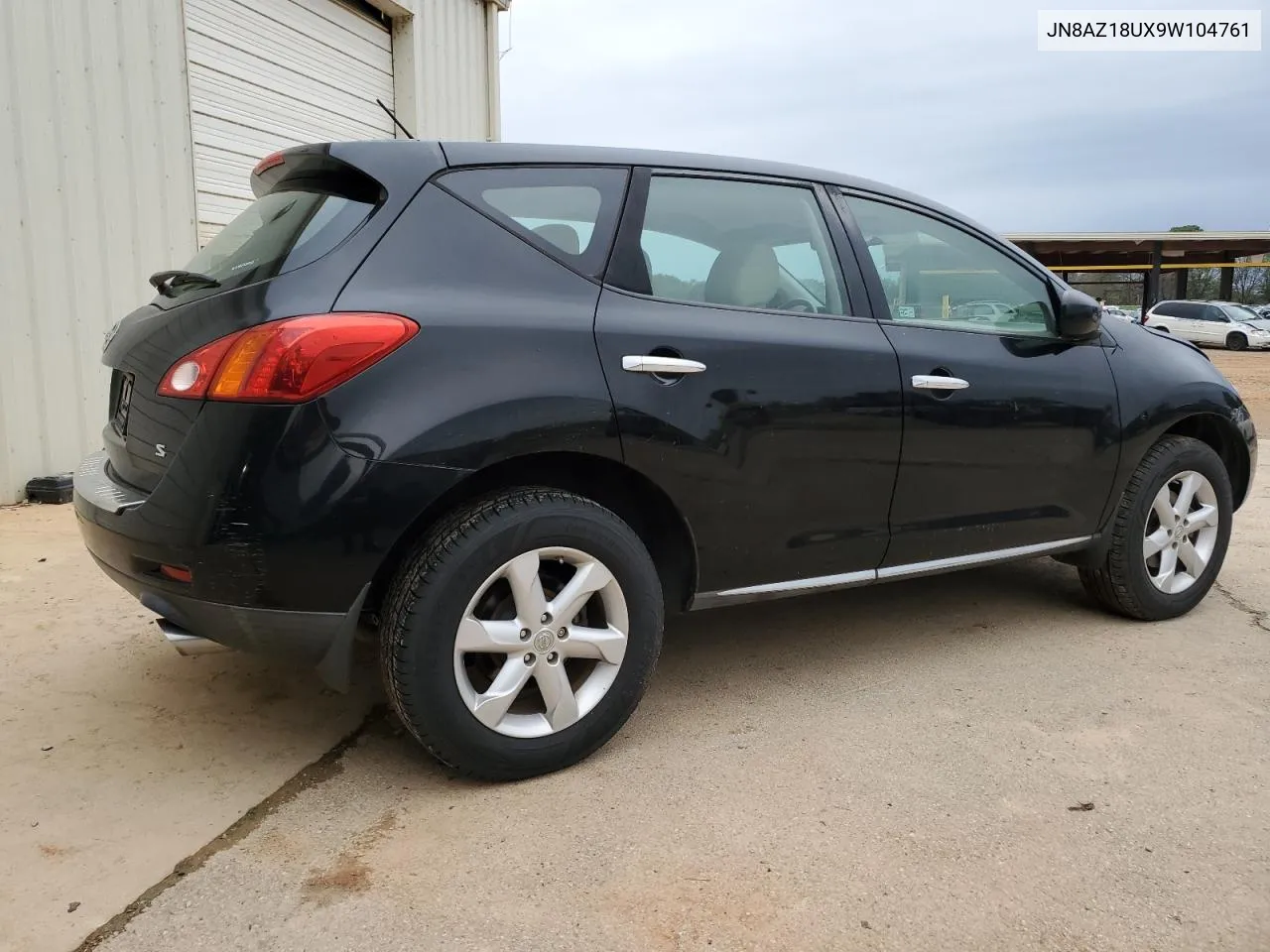 2009 Nissan Murano S VIN: JN8AZ18UX9W104761 Lot: 80389394