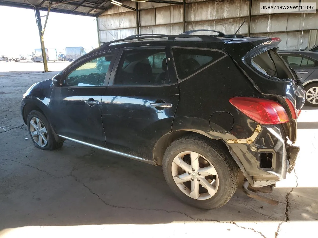 2009 Nissan Murano S VIN: JN8AZ18WX9W211097 Lot: 81607504