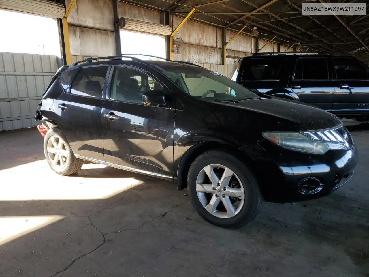 2009 Nissan Murano S VIN: JN8AZ18WX9W211097 Lot: 81607504