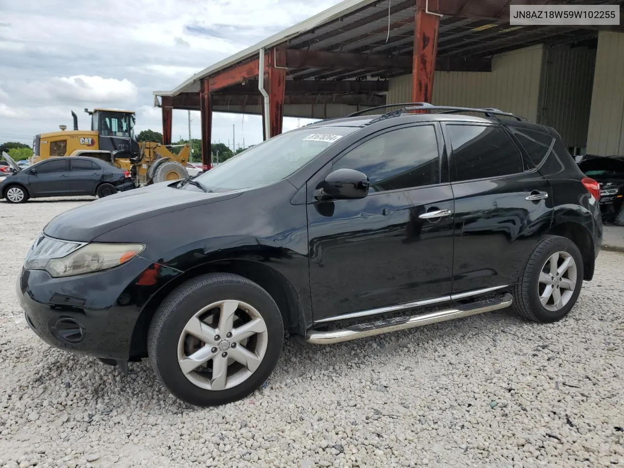 2009 Nissan Murano S VIN: JN8AZ18W59W102255 Lot: 81678264