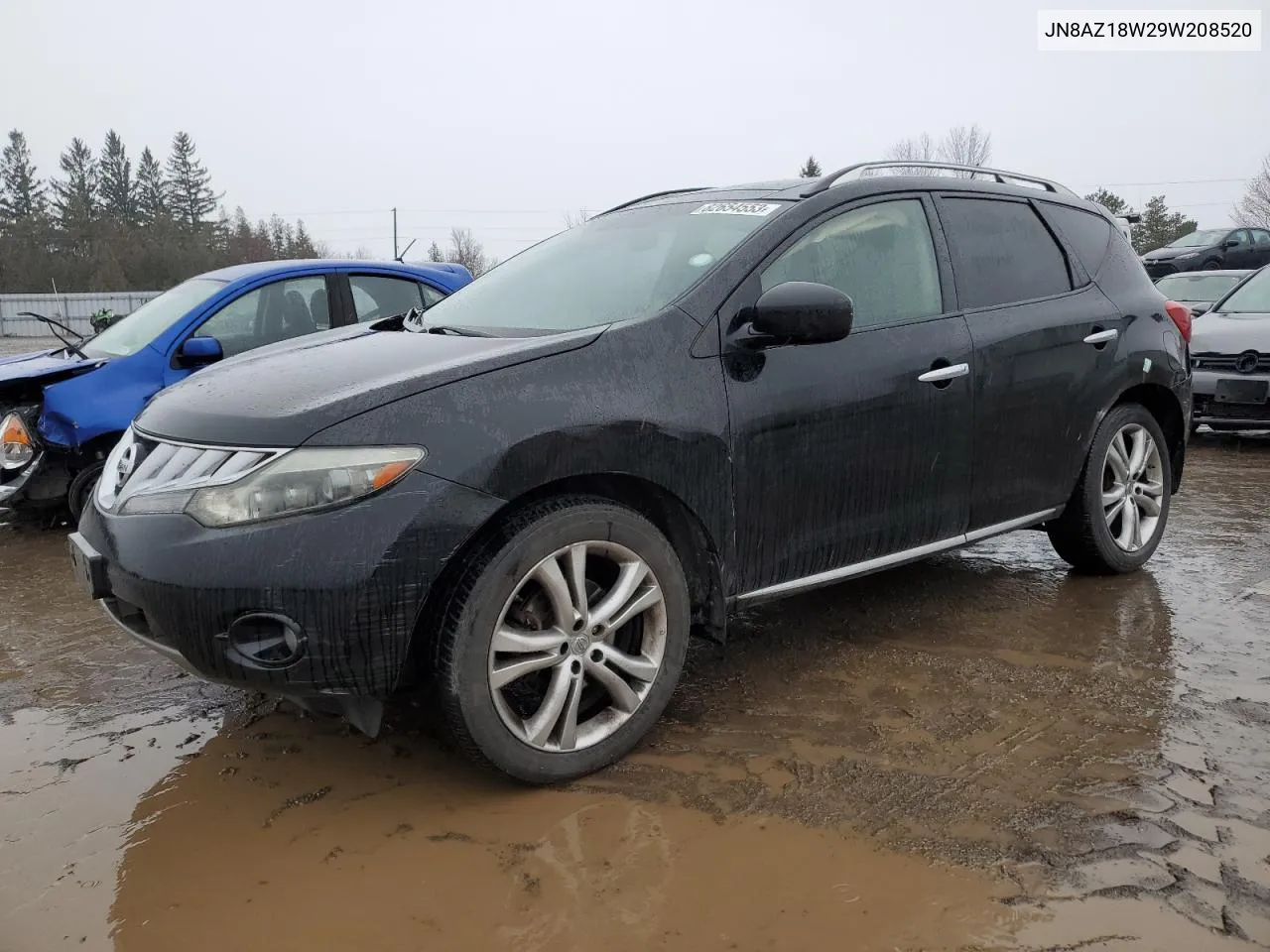 2009 Nissan Murano S VIN: JN8AZ18W29W208520 Lot: 82654553