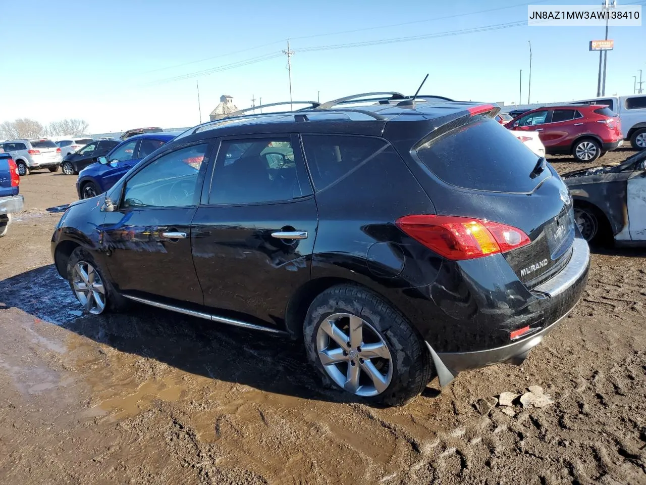 JN8AZ1MW3AW138410 2010 Nissan Murano S