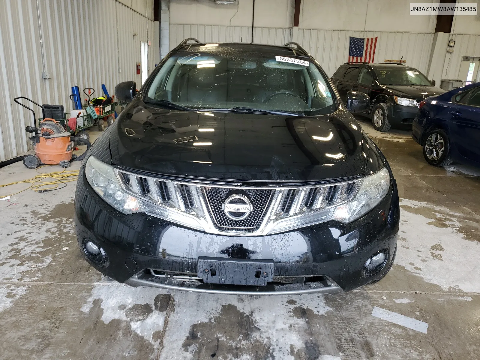 2010 Nissan Murano S VIN: JN8AZ1MW8AW135485 Lot: 56537554