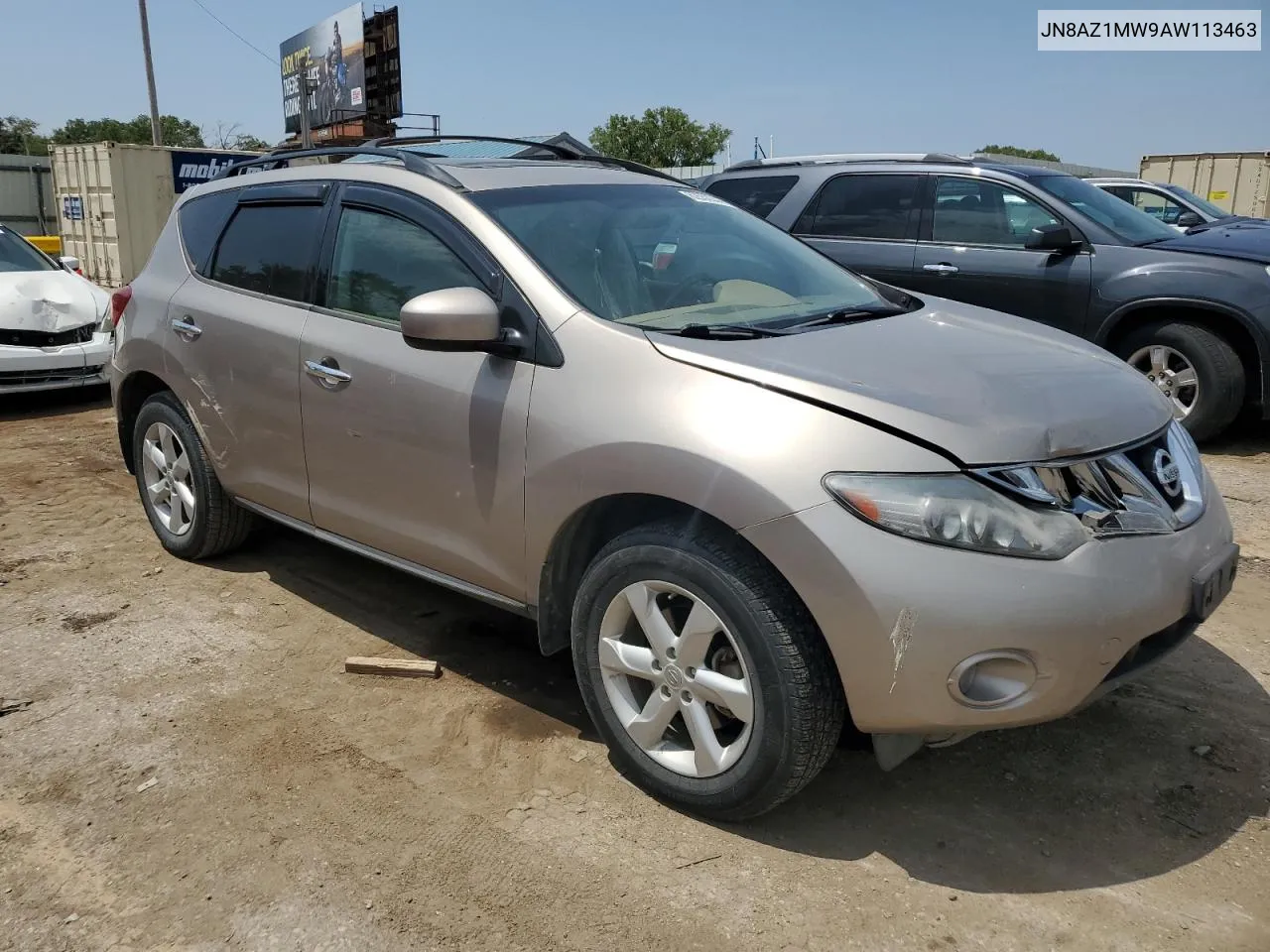 JN8AZ1MW9AW113463 2010 Nissan Murano S