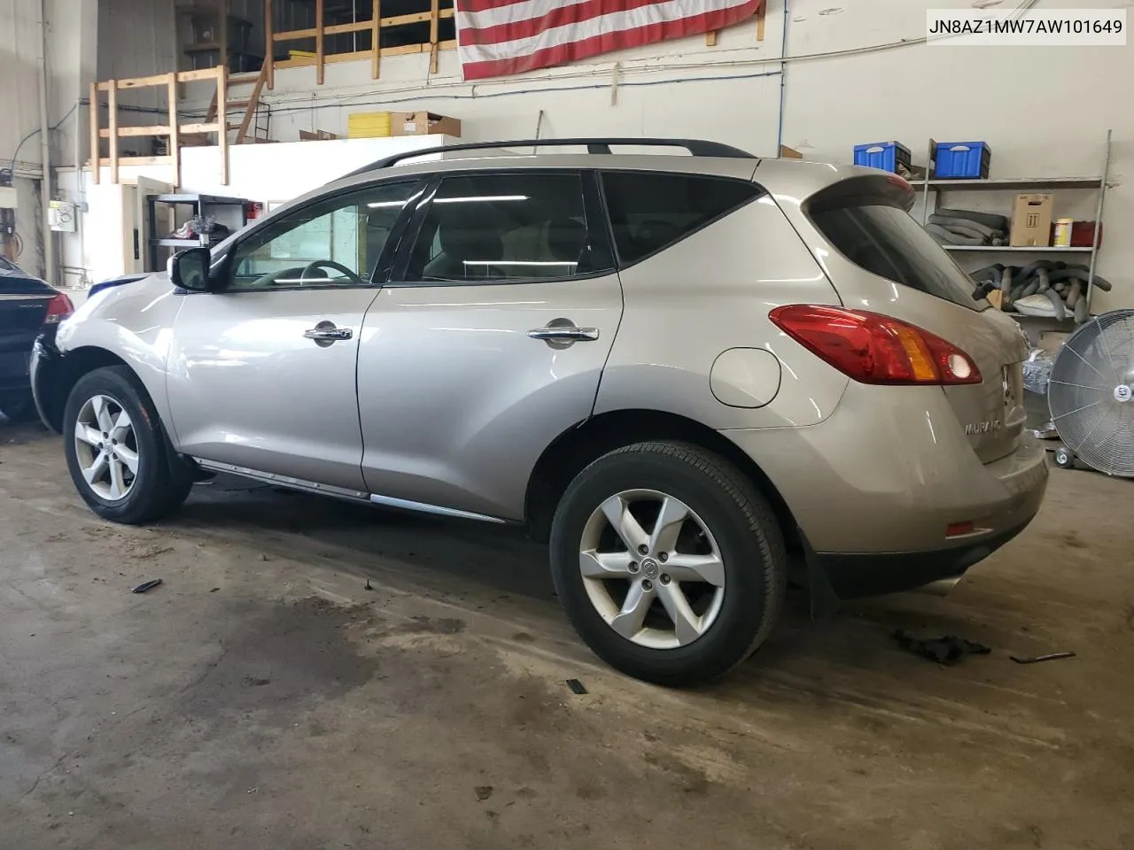 2010 Nissan Murano S VIN: JN8AZ1MW7AW101649 Lot: 68632014