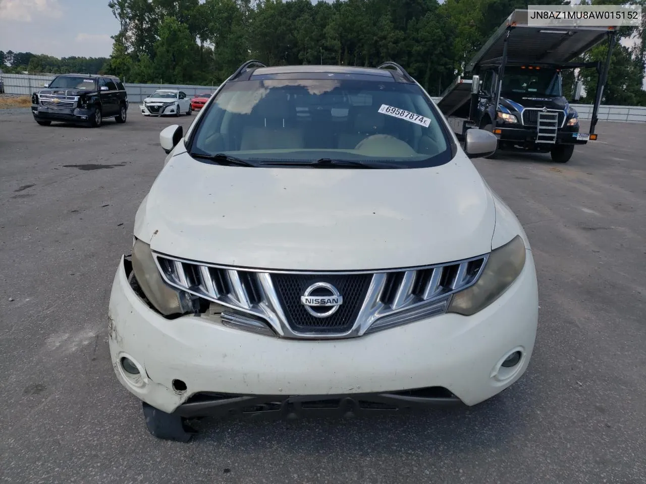 JN8AZ1MU8AW015152 2010 Nissan Murano S