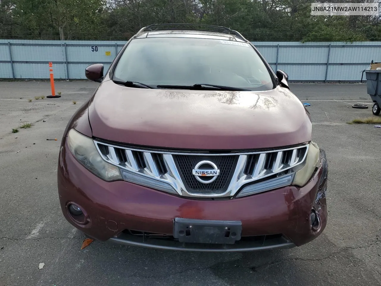 JN8AZ1MW2AW114213 2010 Nissan Murano S