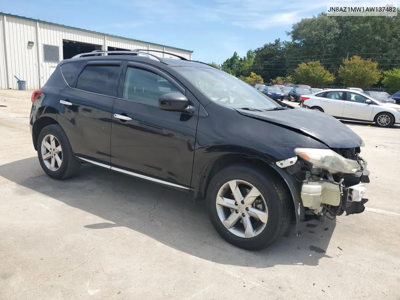 2010 Nissan Murano S VIN: JN8AZ1MW1AW137482 Lot: 69923694