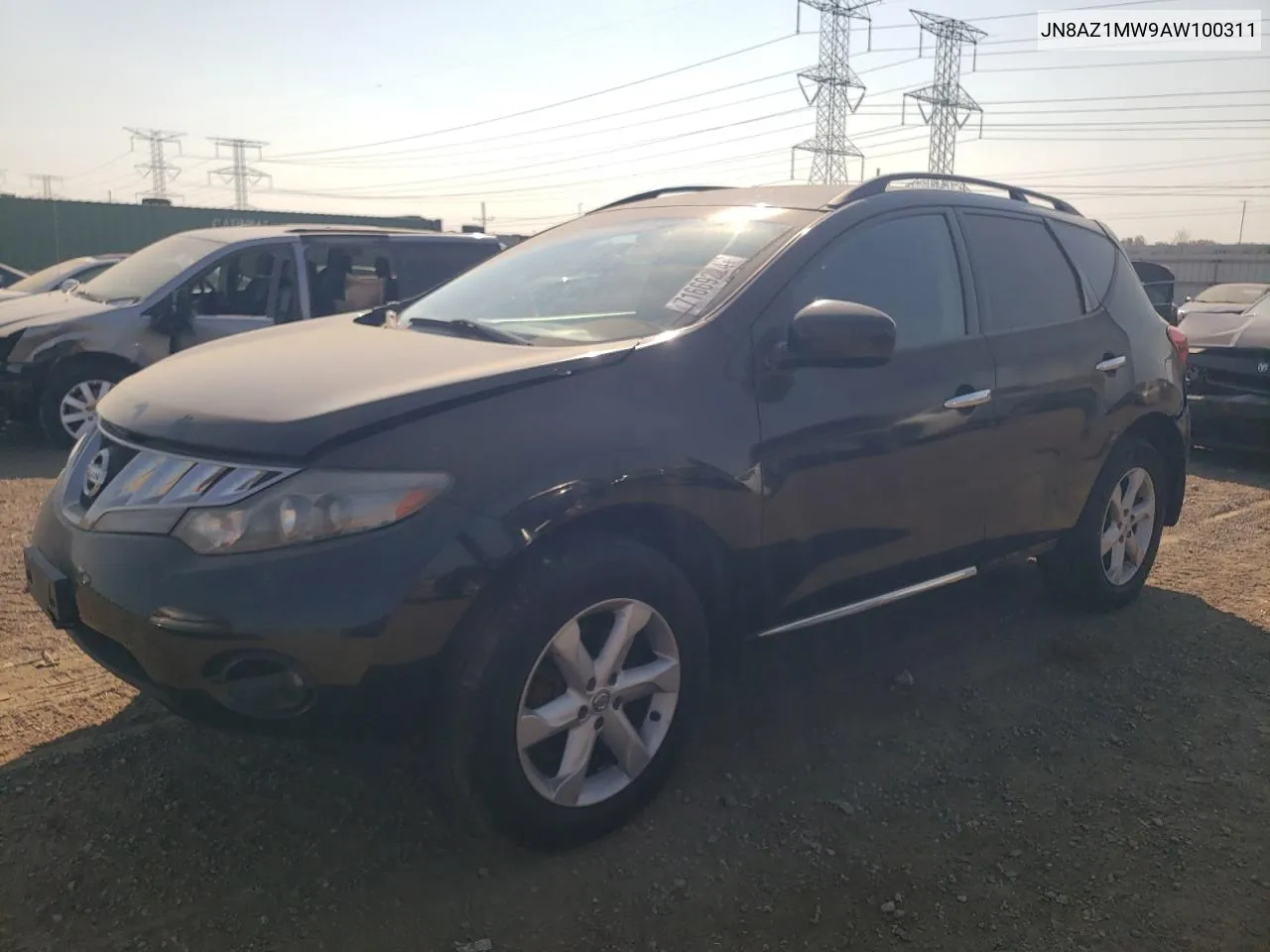 JN8AZ1MW9AW100311 2010 Nissan Murano S