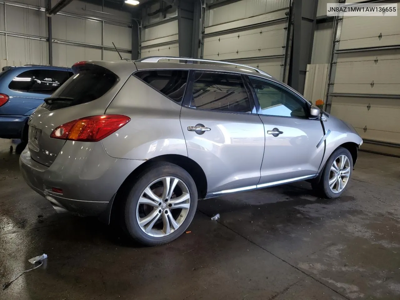 2010 Nissan Murano S VIN: JN8AZ1MW1AW136655 Lot: 71744324