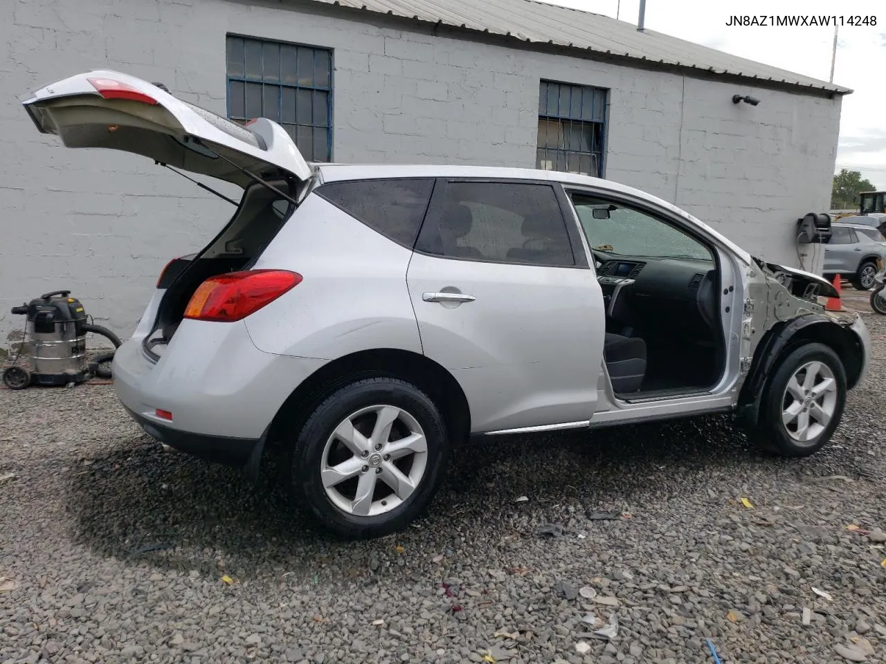 JN8AZ1MWXAW114248 2010 Nissan Murano S