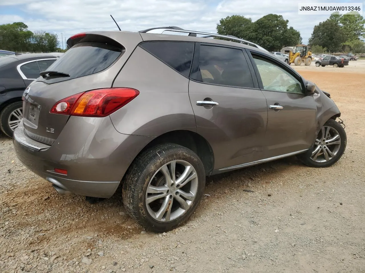 2010 Nissan Murano S VIN: JN8AZ1MU0AW013346 Lot: 71939814