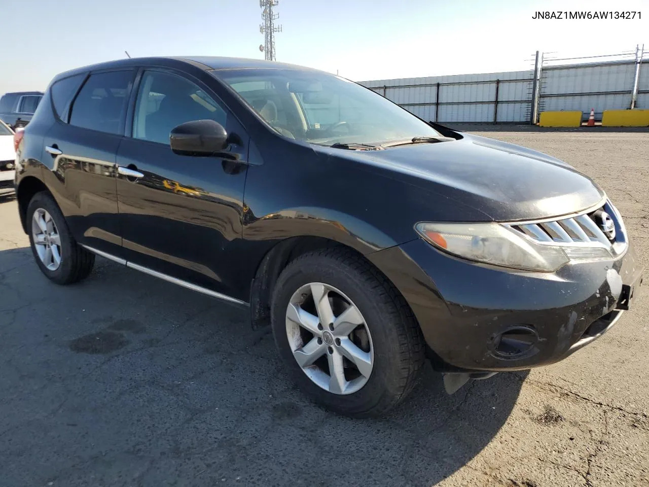 2010 Nissan Murano S VIN: JN8AZ1MW6AW134271 Lot: 72604254