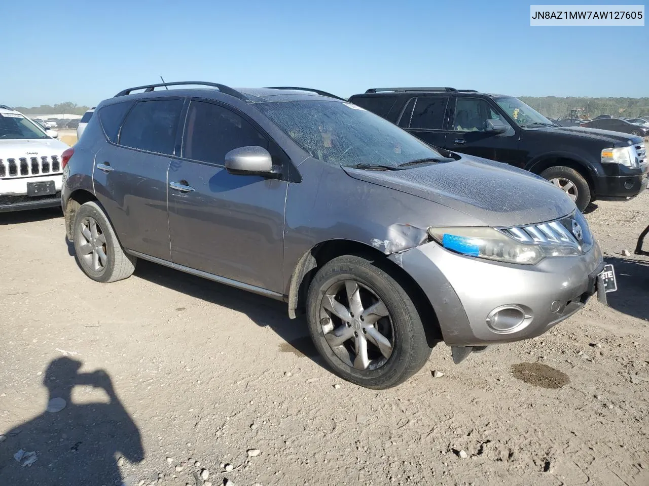 2010 Nissan Murano S VIN: JN8AZ1MW7AW127605 Lot: 73092314