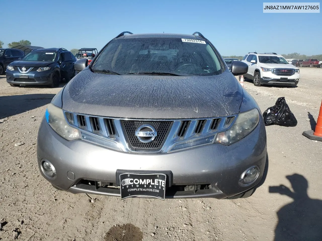 2010 Nissan Murano S VIN: JN8AZ1MW7AW127605 Lot: 73092314