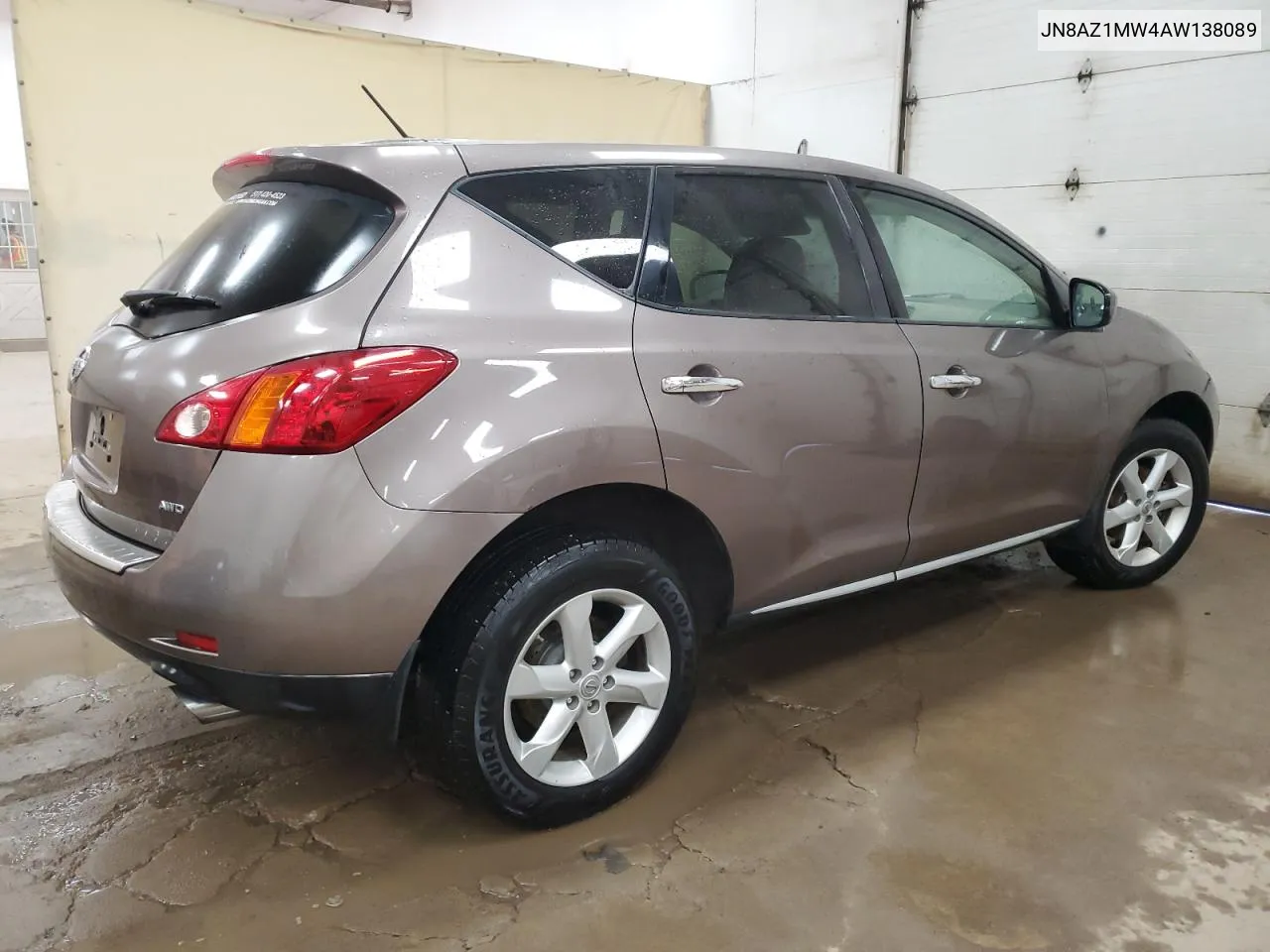 2010 Nissan Murano S VIN: JN8AZ1MW4AW138089 Lot: 74377984