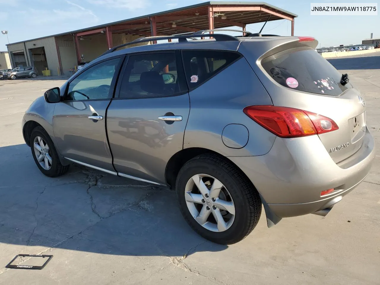 2010 Nissan Murano S VIN: JN8AZ1MW9AW118775 Lot: 75637704