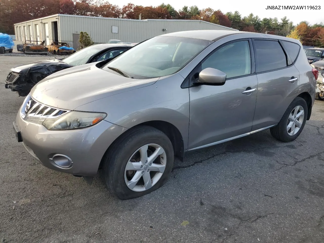 2010 Nissan Murano S VIN: JN8AZ1MW2AW119623 Lot: 77045444