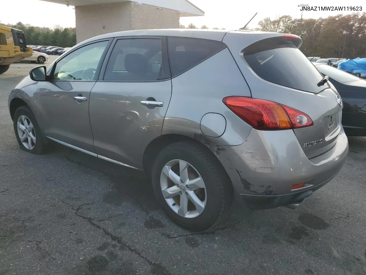 2010 Nissan Murano S VIN: JN8AZ1MW2AW119623 Lot: 77045444