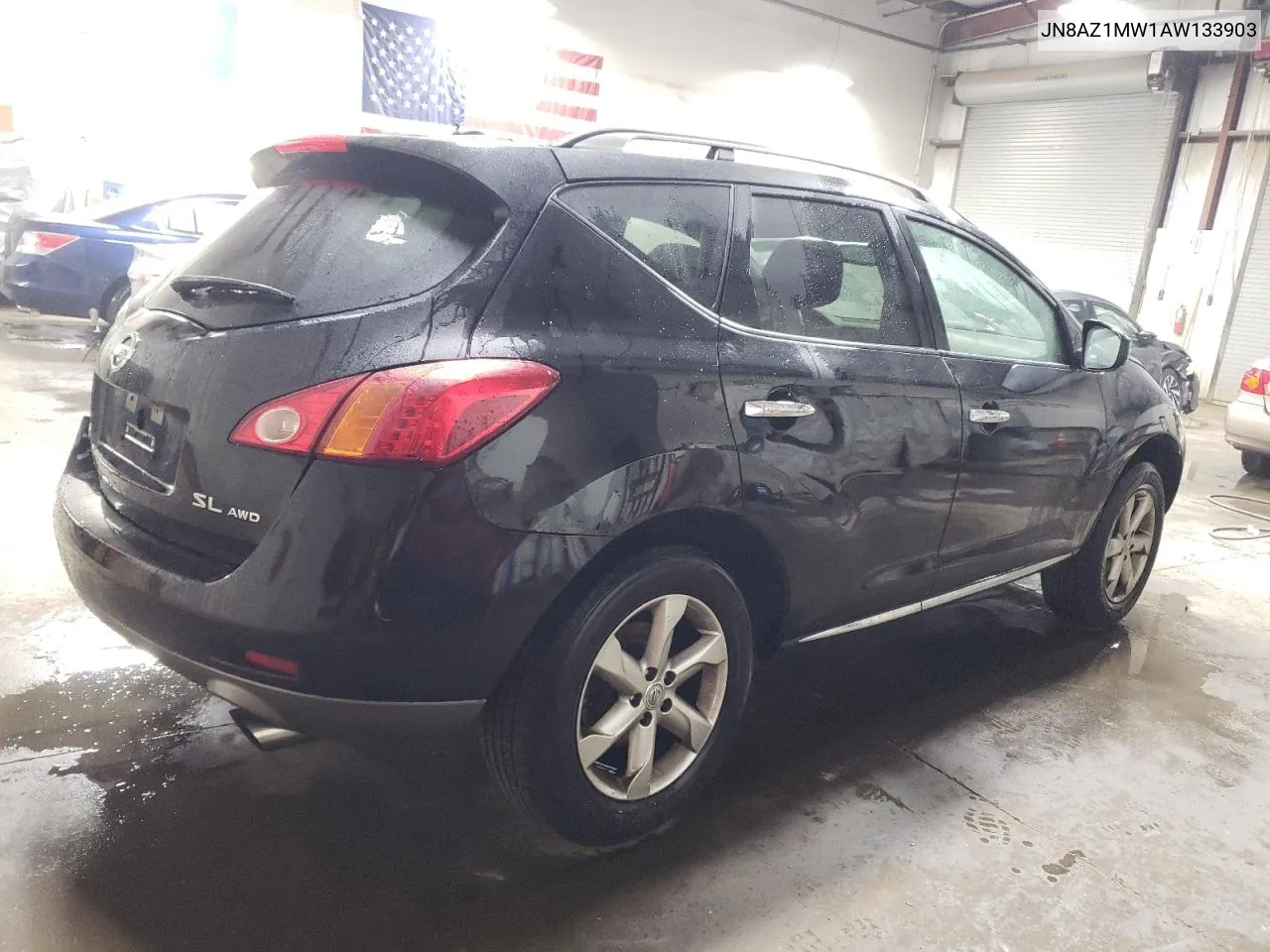 2010 Nissan Murano S VIN: JN8AZ1MW1AW133903 Lot: 77642564