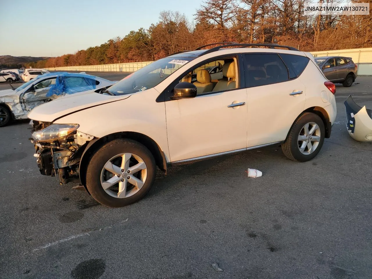 2010 Nissan Murano S VIN: JN8AZ1MW2AW130721 Lot: 79878324