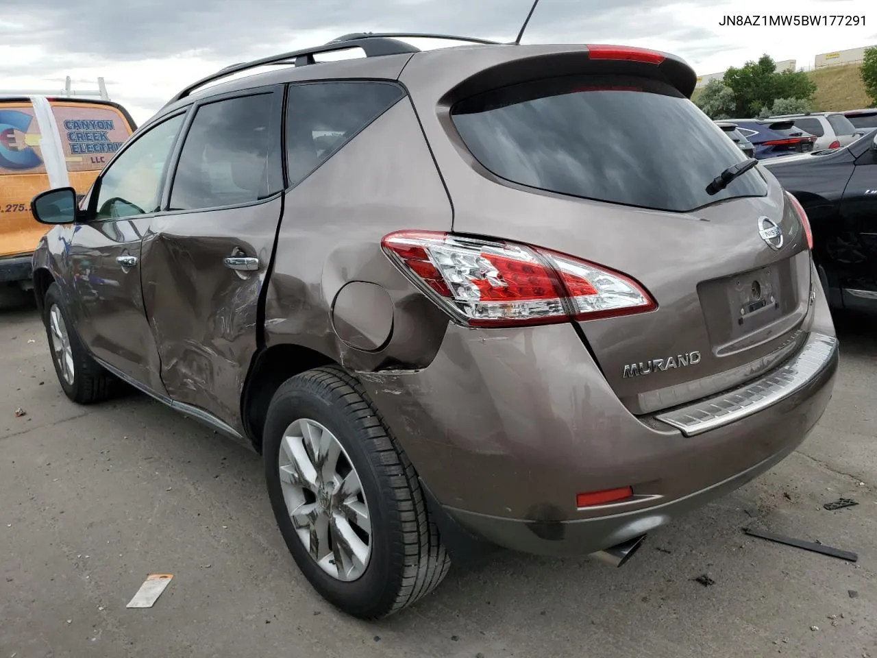 2011 Nissan Murano S VIN: JN8AZ1MW5BW177291 Lot: 59988114