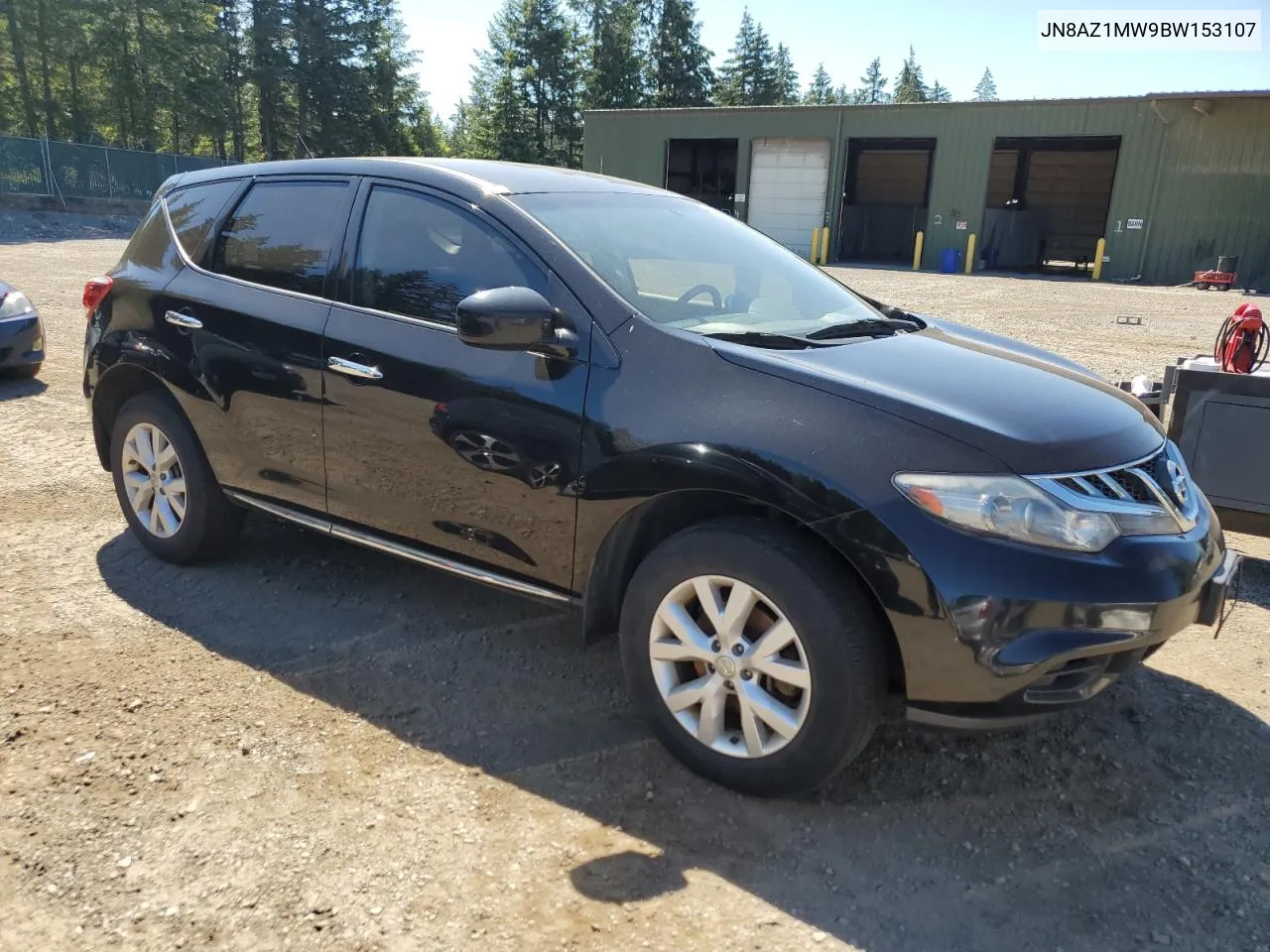 2011 Nissan Murano S VIN: JN8AZ1MW9BW153107 Lot: 61549584