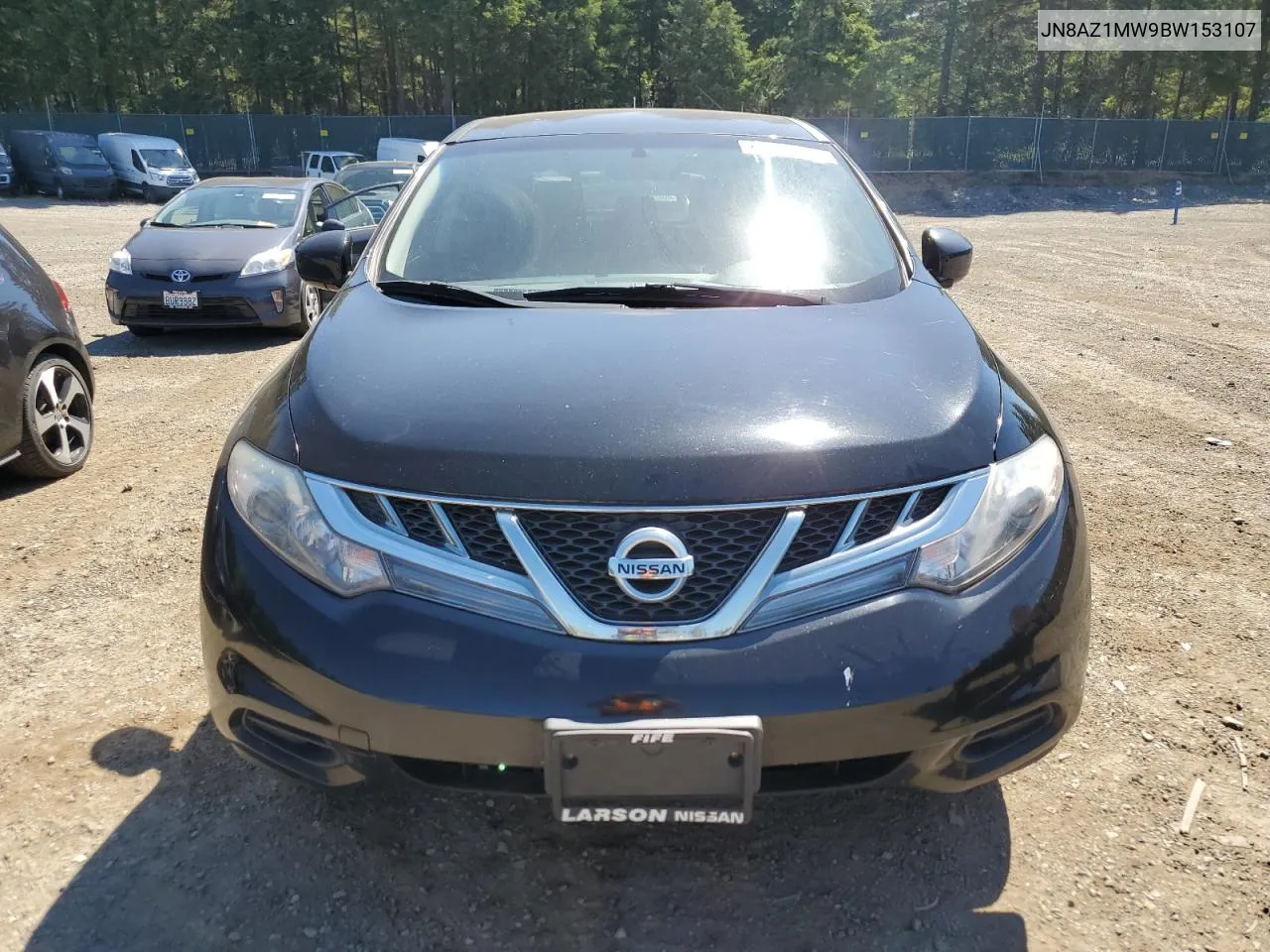 2011 Nissan Murano S VIN: JN8AZ1MW9BW153107 Lot: 61549584