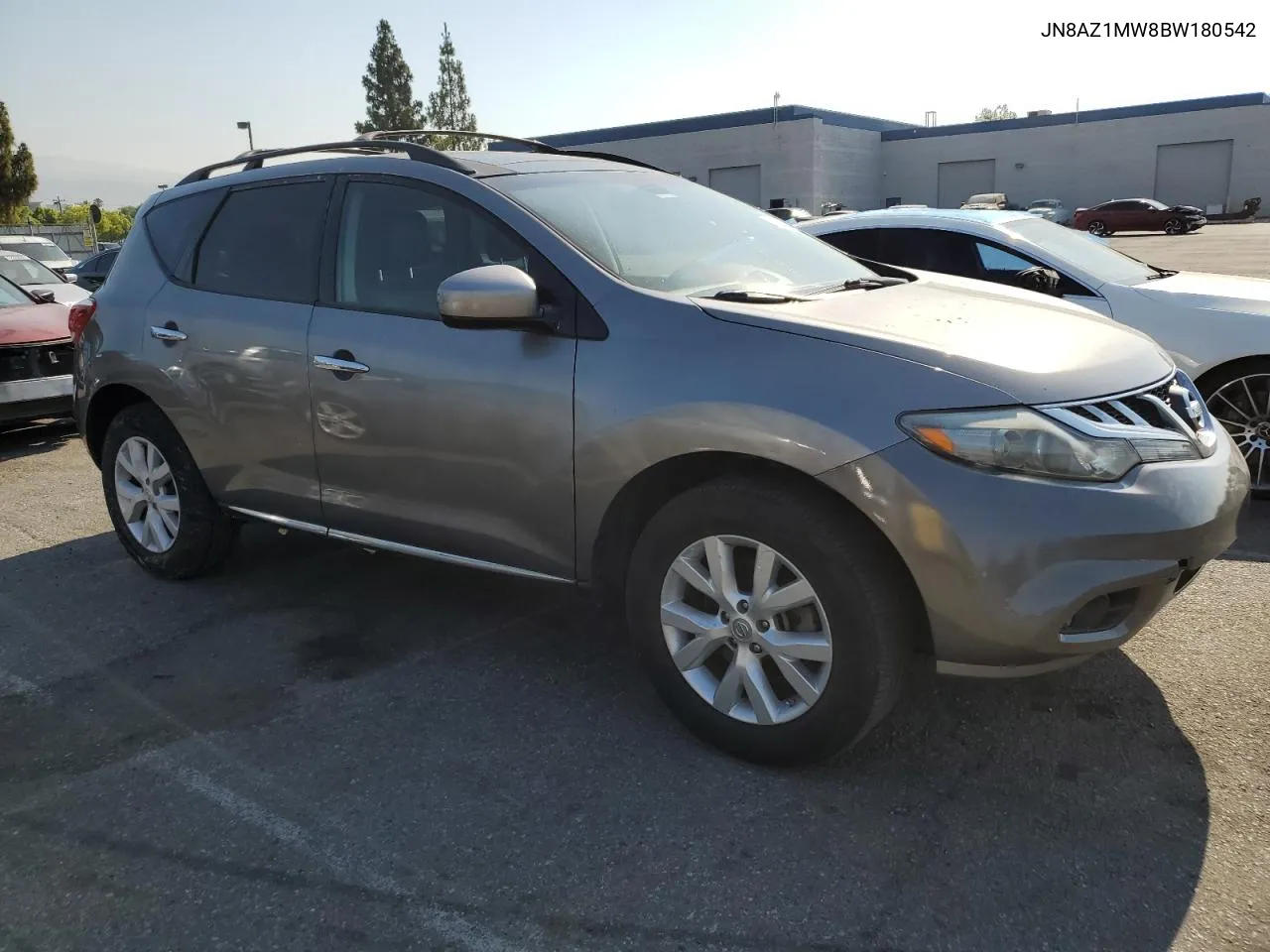 2011 Nissan Murano S VIN: JN8AZ1MW8BW180542 Lot: 62443904